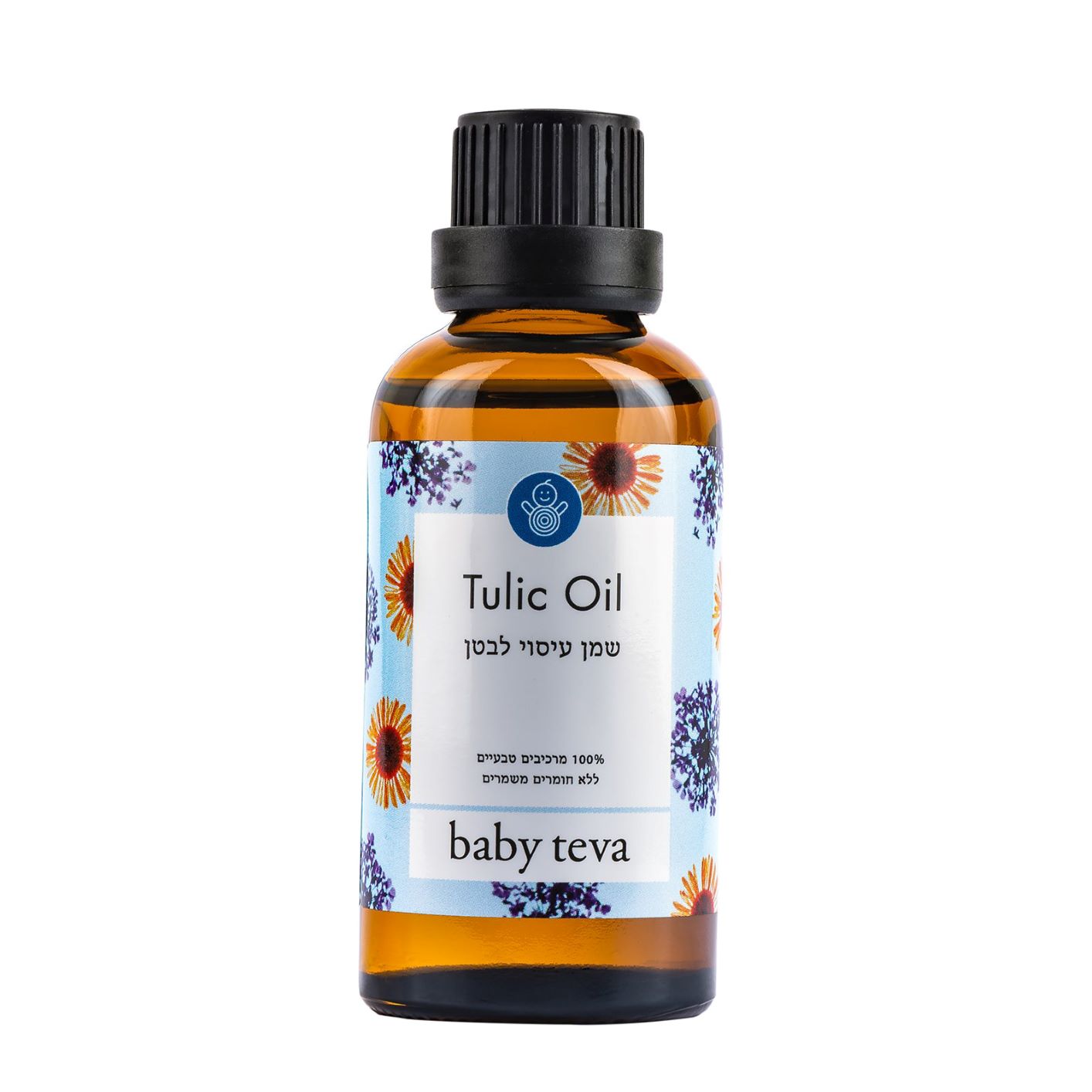  טוליק שמן עיסוי לתינוק לגזים